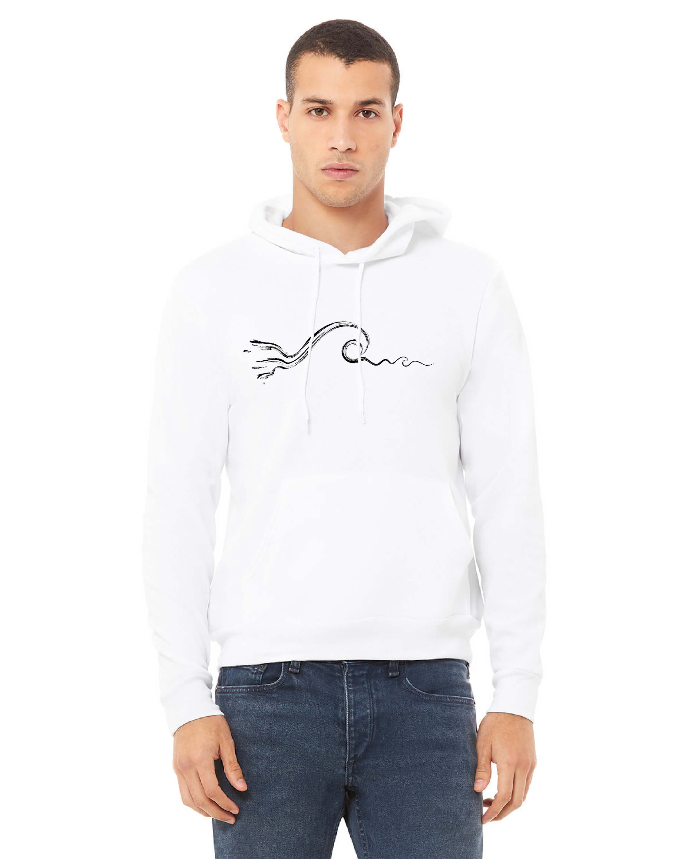 Wave Unisex Pullover Surf Hoodie | Bella + Canvas 3719
