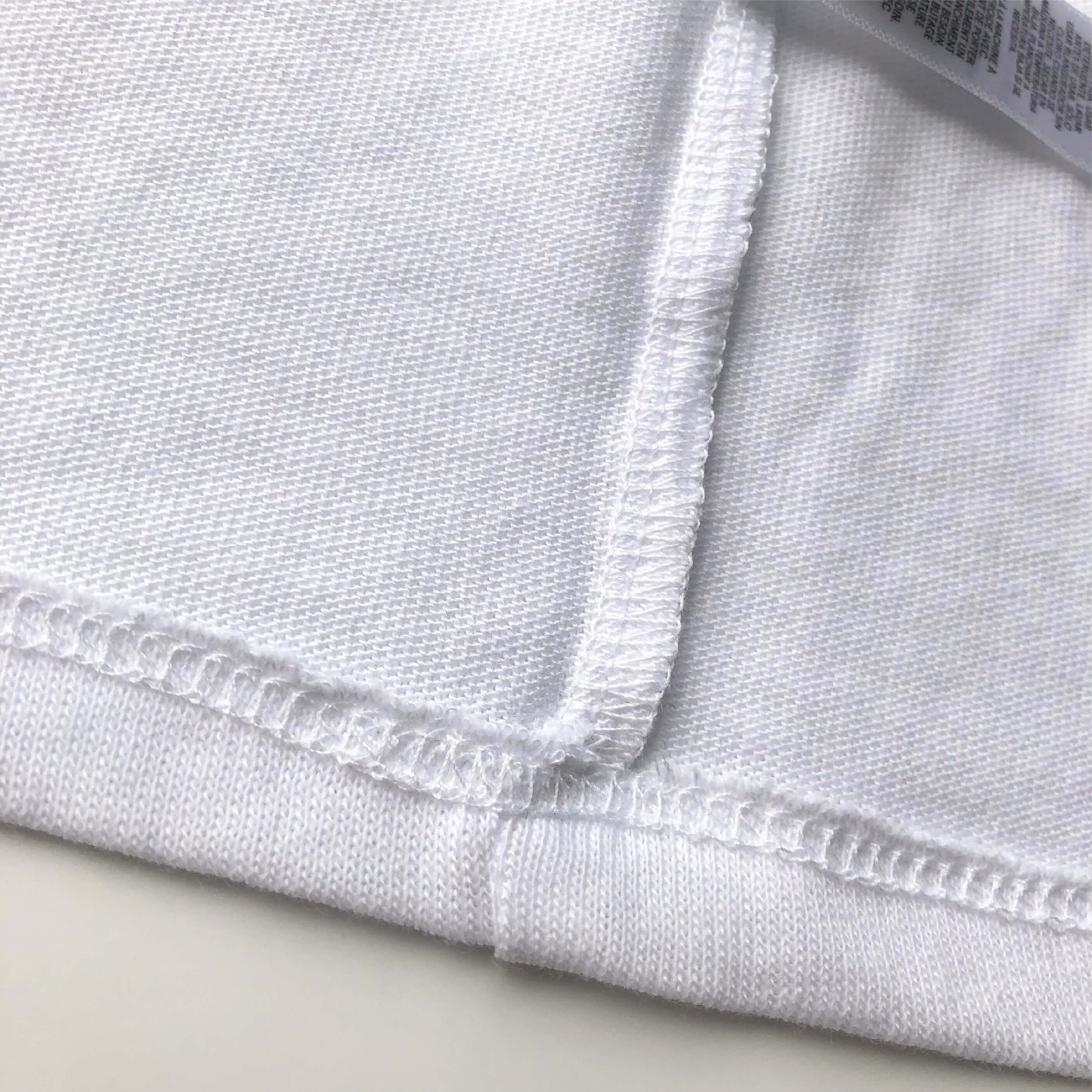 Ultra Light and Soft Premium Eco Blend White Crop Top Inner Seam