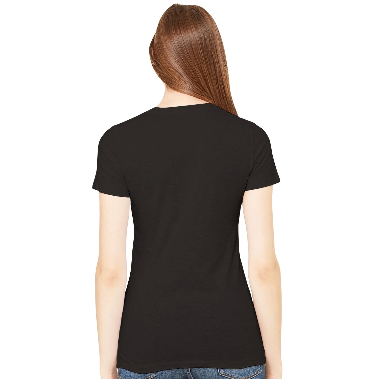 Bella Canvas 6004 Black Tshirt Back
