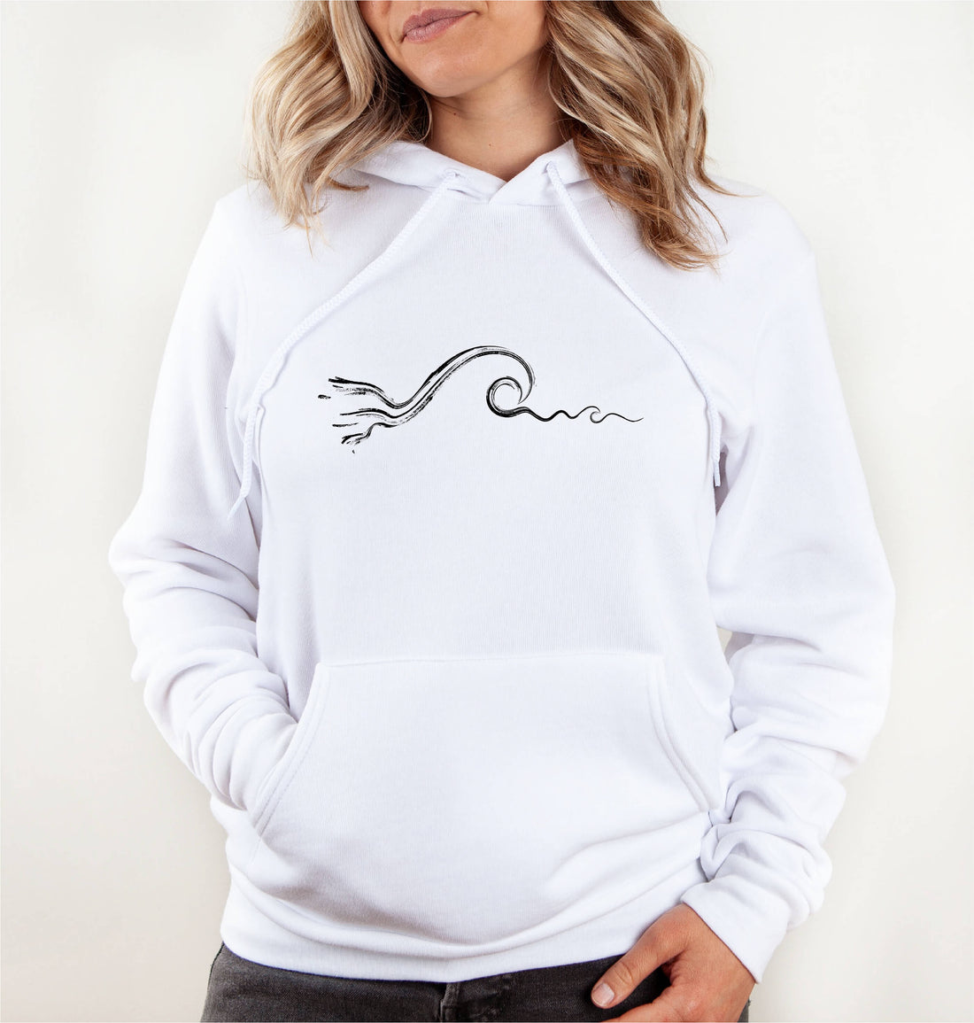 Wave Unisex Pullover Surf Hoodie | Bella + Canvas 3719