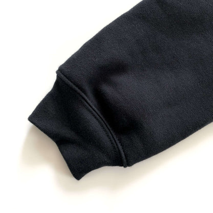 Black Cropped Hoodie | Women&