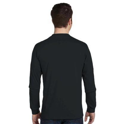 Black Long-Sleeve T-shirt | Men&