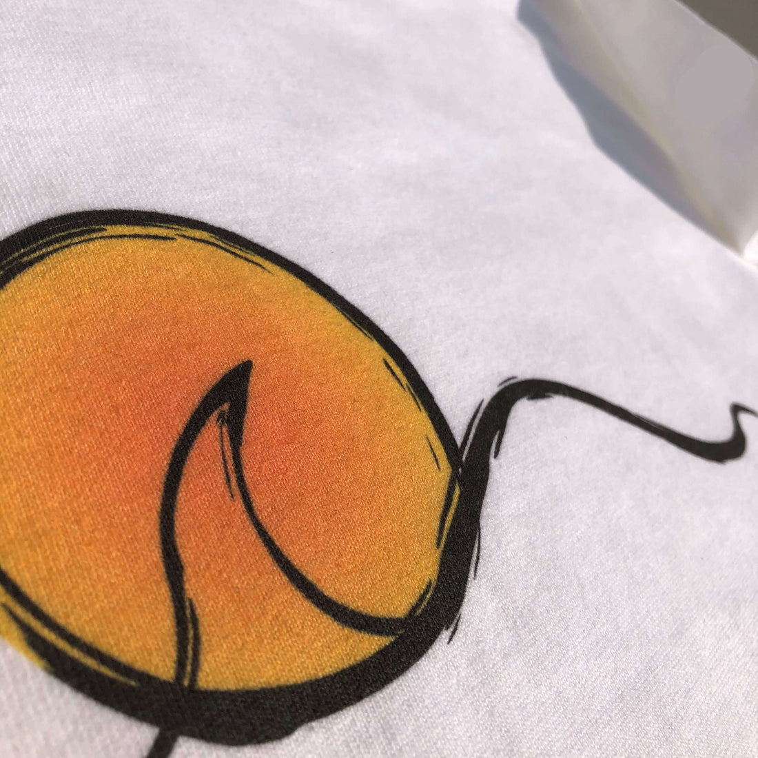 Sunset Jersey Surf Crop Top by an Indie Artist