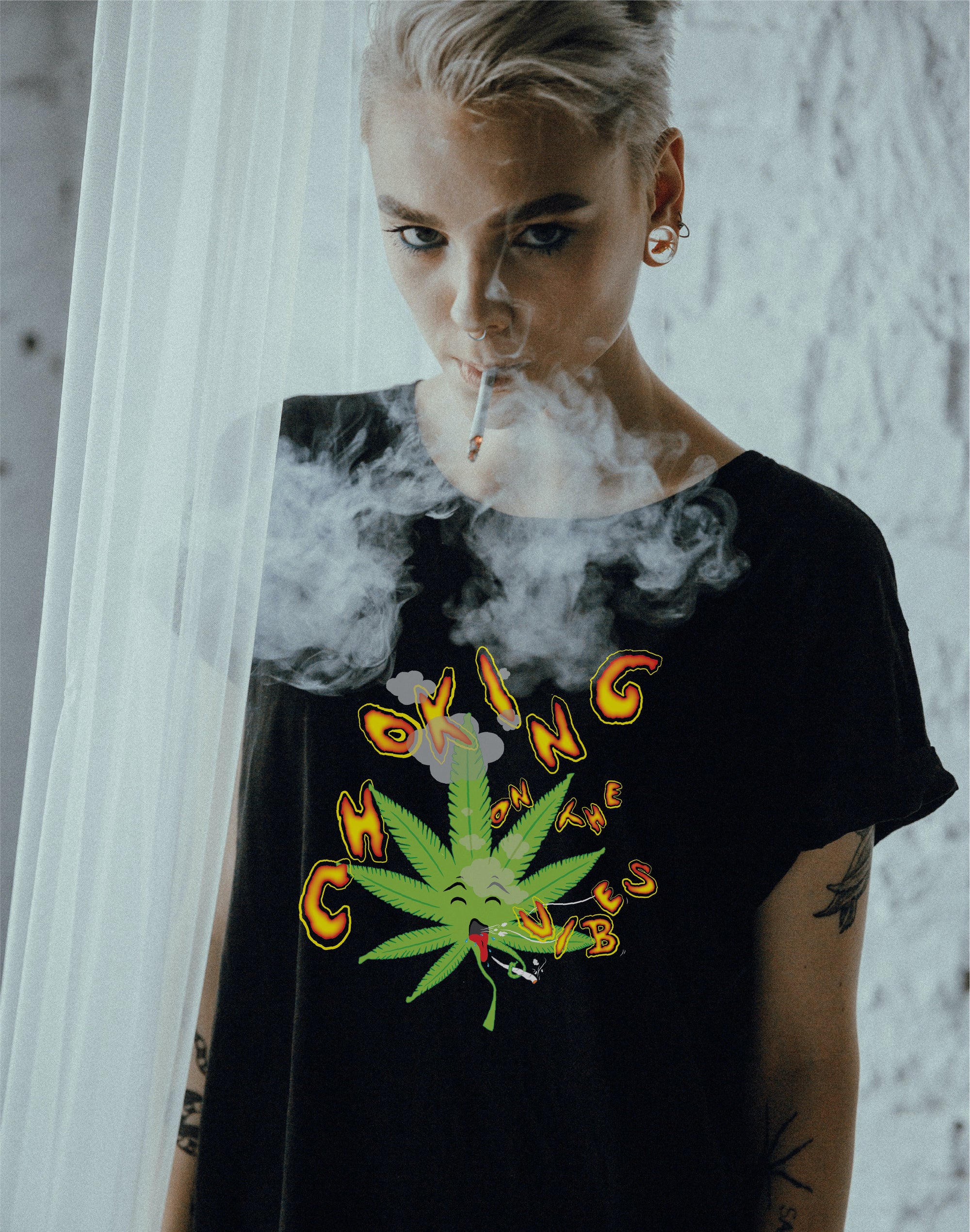 Choking Weed Cartoon 🍁