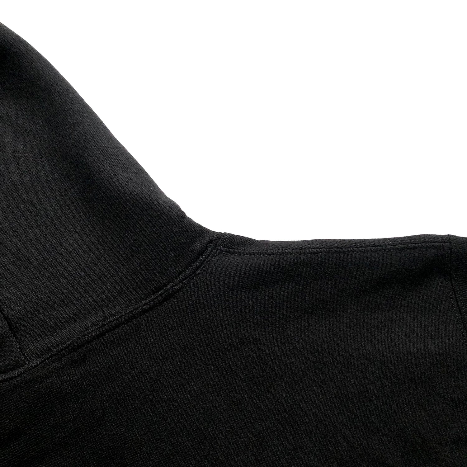 Heavyweight Black Hoodie | Unisex Wear | Easywear Street Look | FreeStyle Design | Image 2