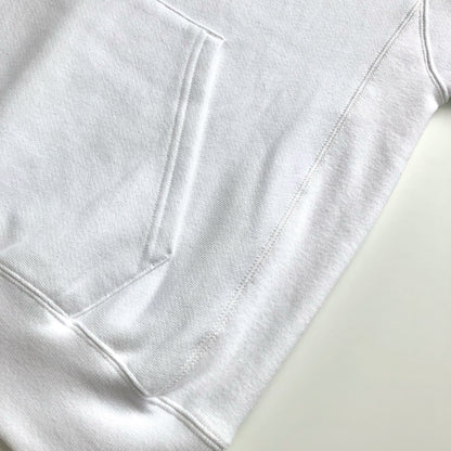 Heavyweight White Hoodie | Unisex Wear | Easywear Street Look | Laidback Fashion Look | Image 2