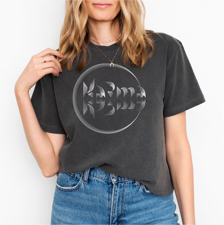 Karma Vintage Crop Top Design by an Indie Artist