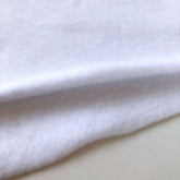 Light and Soft Relaxed Drop Shoulder Premium Cotton and Poly-Fleece White Cropped Hoodie Raw Bottom Edge 