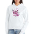 Love is Love White Hoodie | Soft Premium Heavyweight Cotton-Poly Blend | Women&