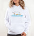 Playful Dolphins Design Street Surf Look Soft Premium Cotton-Poly Fleece White Hoodie | Women&