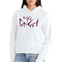 Simply Perfect Punk Slogan White Hoodie | Soft Premium Heavyweight Cotton-Poly Blend | Women&