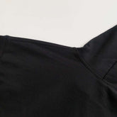 Soft Classic Heavy Cotton-Blend Popular Black Hoodie Hood Back