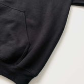 Soft Classic Heavy Cotton-Blend Popular Black Hoodie Kangaroo Pocket
