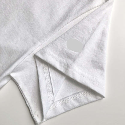 Soft Durable Midweight Premium Cotton White Jersey Crop Top Sleeve Hem  