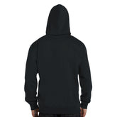 Soft Midweight Organic Cotton Black Hoodie Back 