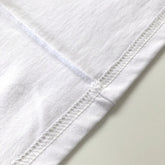 Soft Organic Cotton Midweight Classic White Long-Sleeve T-shirt Inner Seam