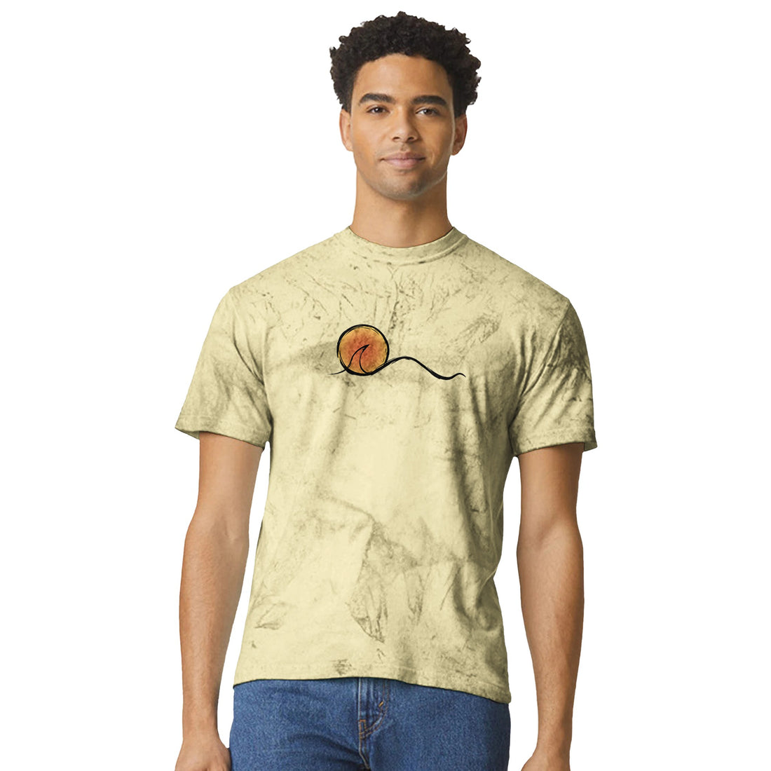 Sunset Design Surf T-shirt | Men&