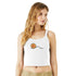 Sunset Street Surf Look Light and Soft Premium Cotton White Strap Top | Women&