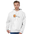 Sunset Street Surf Look Soft Premium Heavyweight White Hoodie | Men&