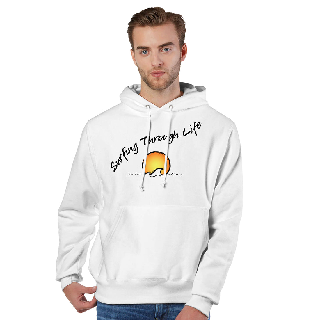 Surfing Through Life Surf Hoodie | Men&
