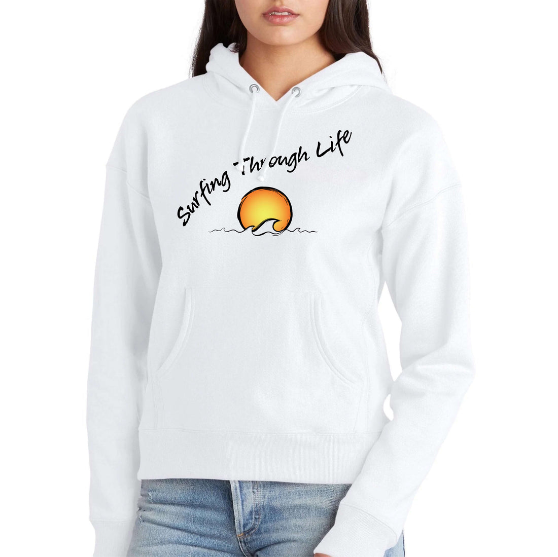 Surfing Through Life Surf Hoodie | Women&
