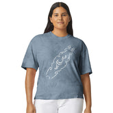 Tribal Surfboard Surf T-shirt | Women&