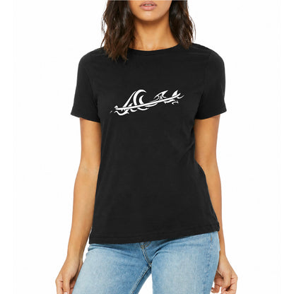 Tribal Wave Relaxed Surf T-Shirt