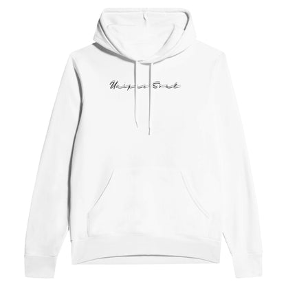Unique Soul Slogan White Hoodie | Women&